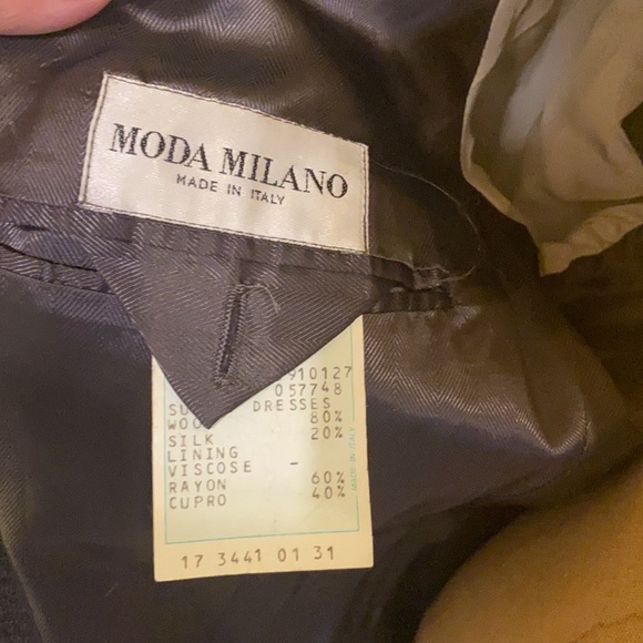 Moda Milano wood blazer size Medium/38 - Picture 10 of 11